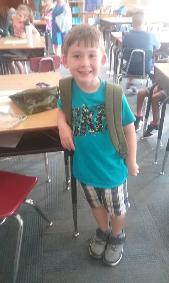 First day of second grade!